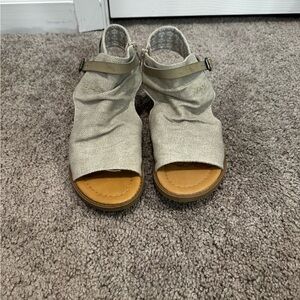 Blowfish Sandals in Beige and Tan